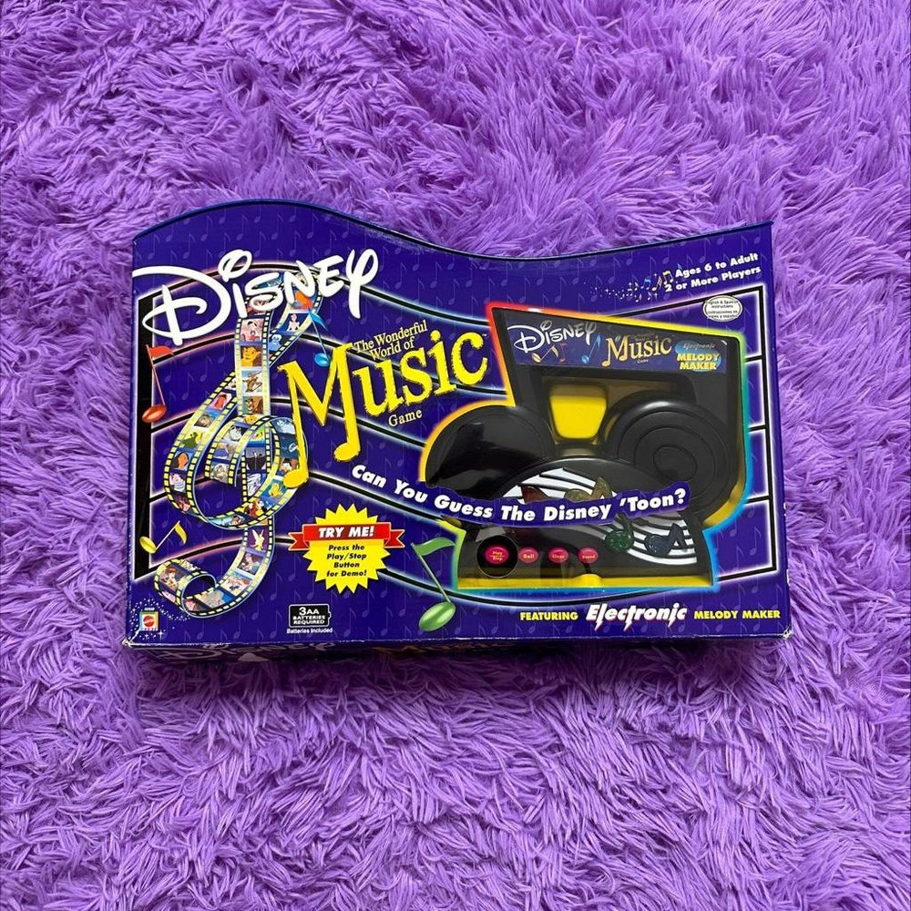 2002 DISNEY THE WONDERFUL WORLD OF‎ MUSIC GAME